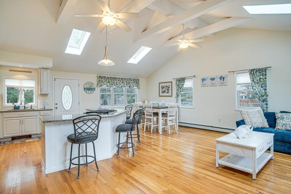 2 Mi to Beach: Falmouth Group Getaway w/ Game Room House in East Falmouth