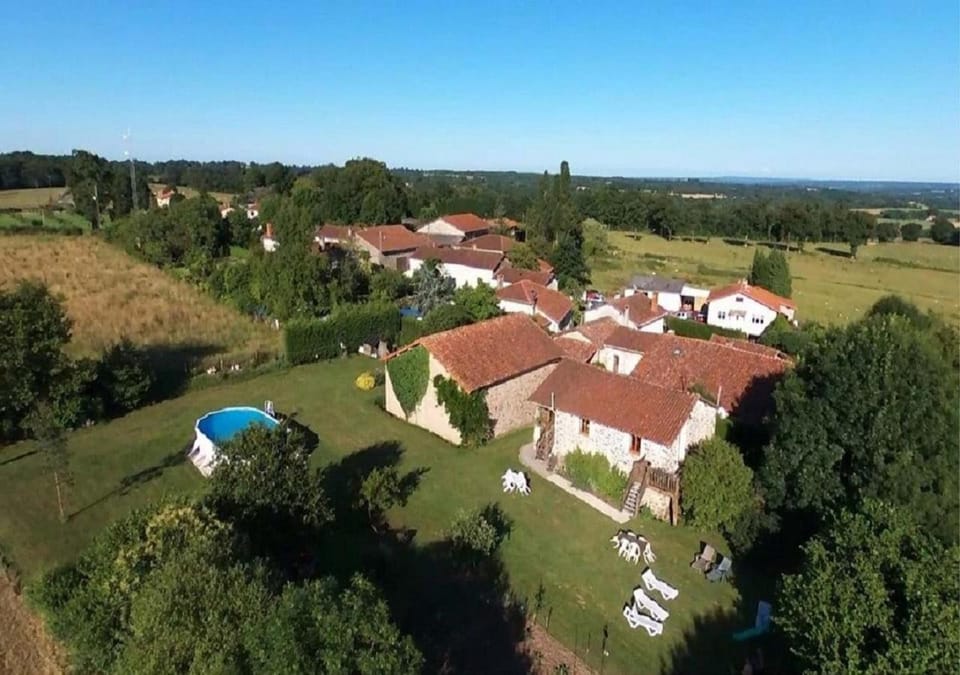 Property building, Natural landscape, Pool view, Swimming pool