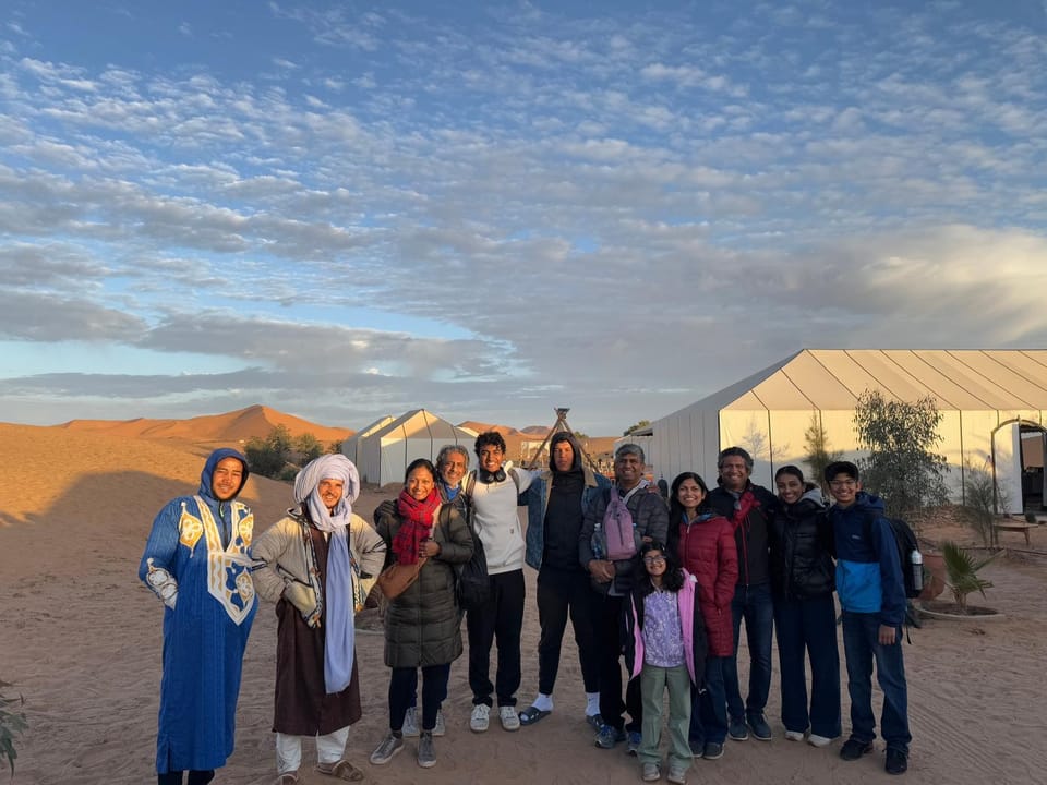 People, Sunrise, group of guests, Family