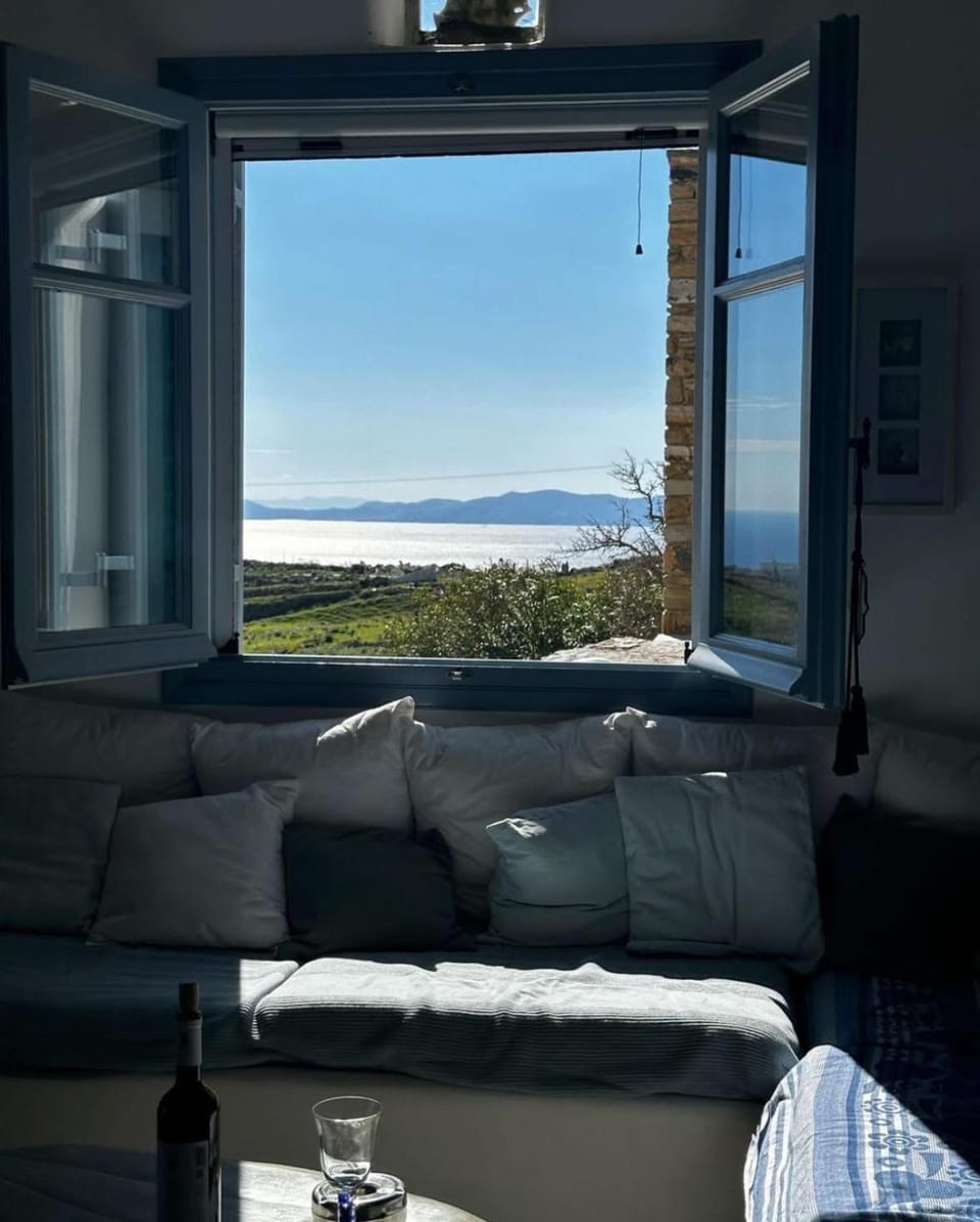 Nightsky Tinos Villa w Unrestricted View House in Decentralized Administration of the Aegean