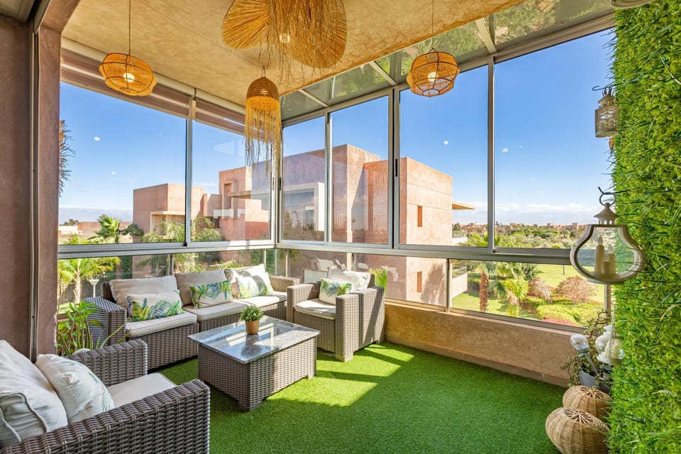 Luxury Living Flat in Prestigia Marrakech Apartment in Marrakesh