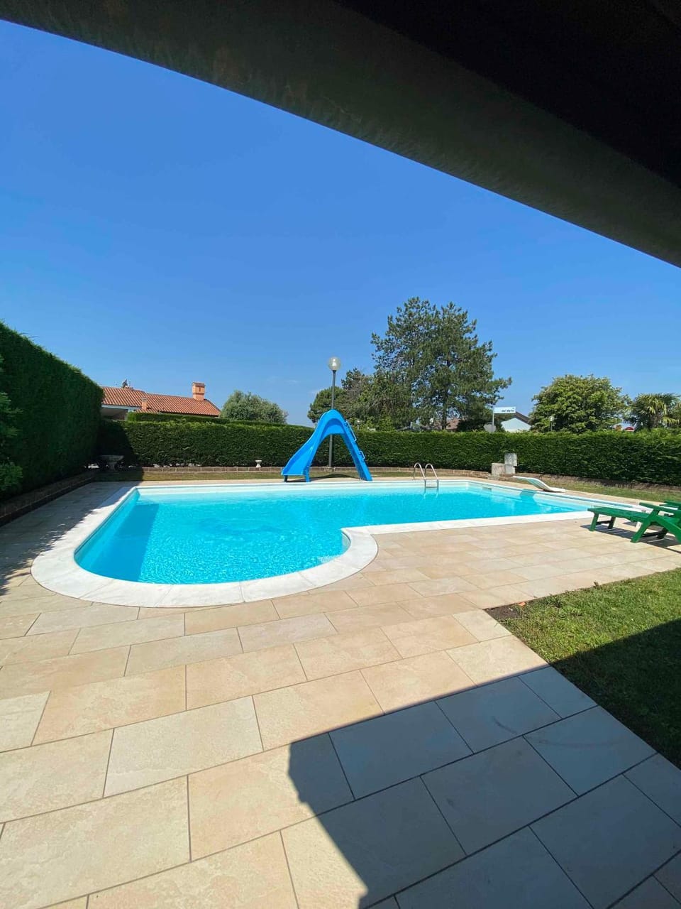 Summer, Garden, Swimming pool