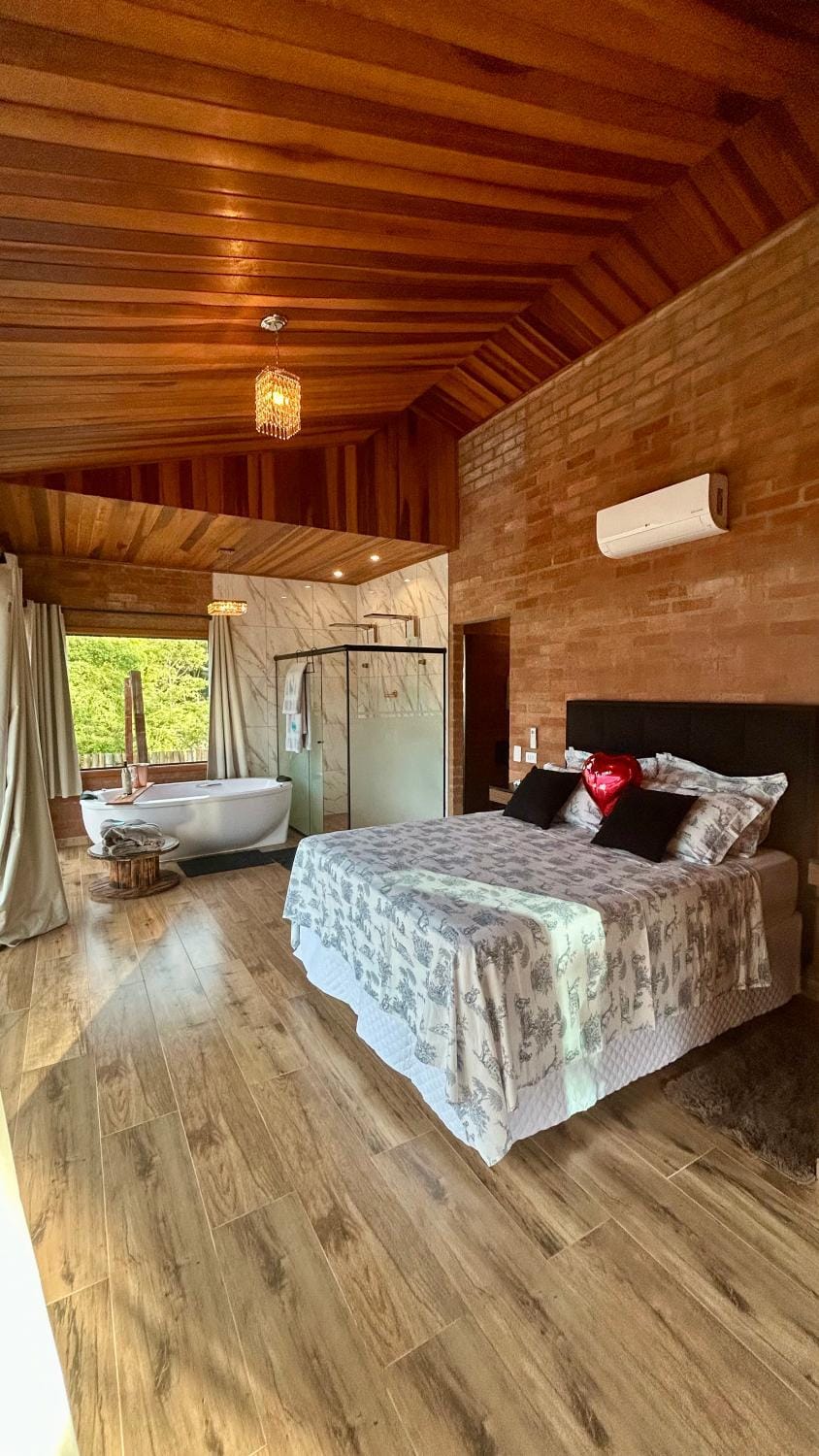 Chalé Magia do Serrano Luxury tent in State of São Paulo