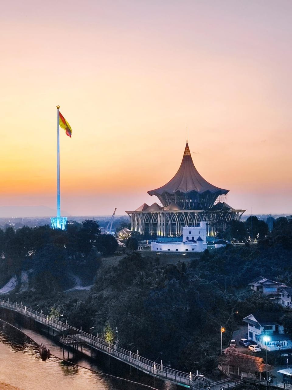 Landmark view