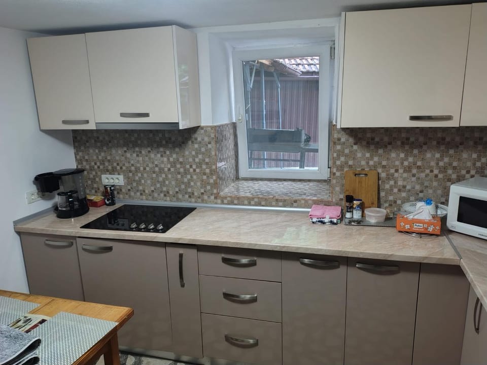 Kitchen or kitchenette, kitchen
