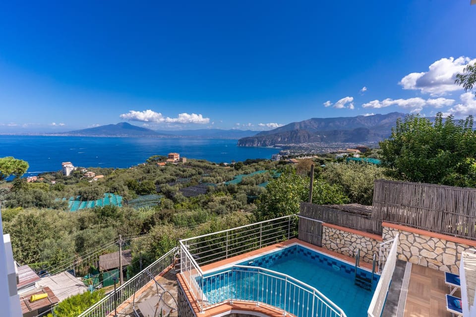 Day, Natural landscape, Mountain view, Pool view, Sea view, sunbed