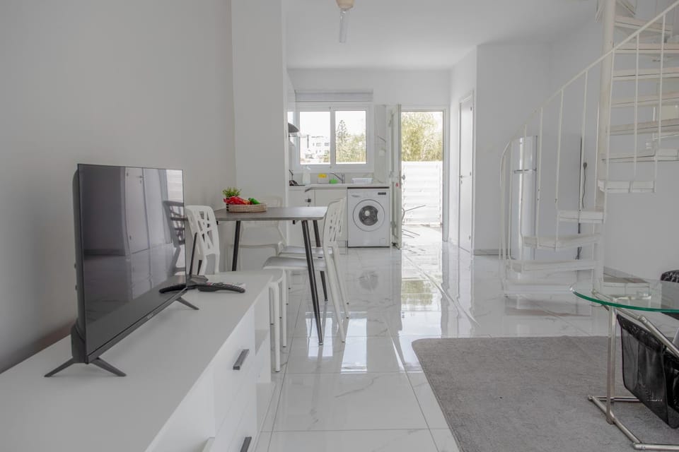 Kitchen or kitchenette, washing machine