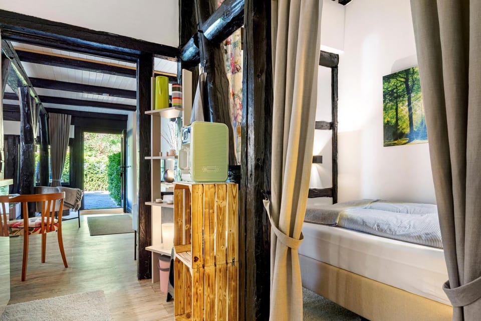 Property building, Living room, Bedroom