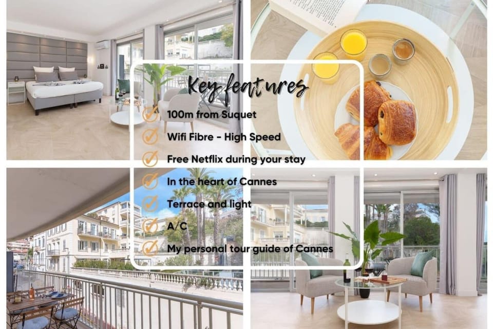 Le Louis Blanc - Hypercentre - 100m Suquet - AC Apartment in Cannes