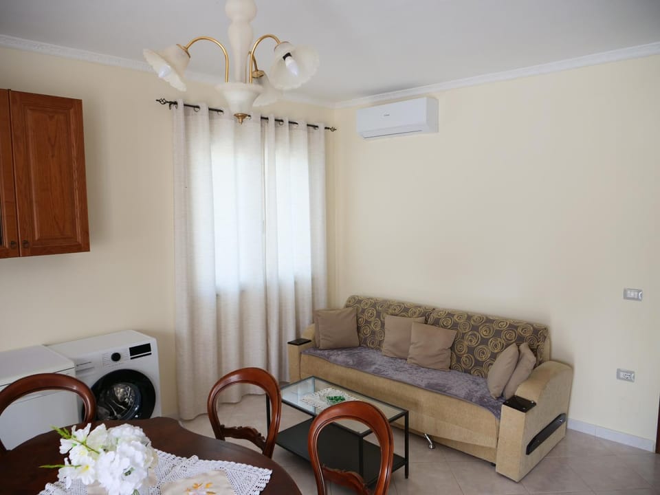 Living room, air conditioner