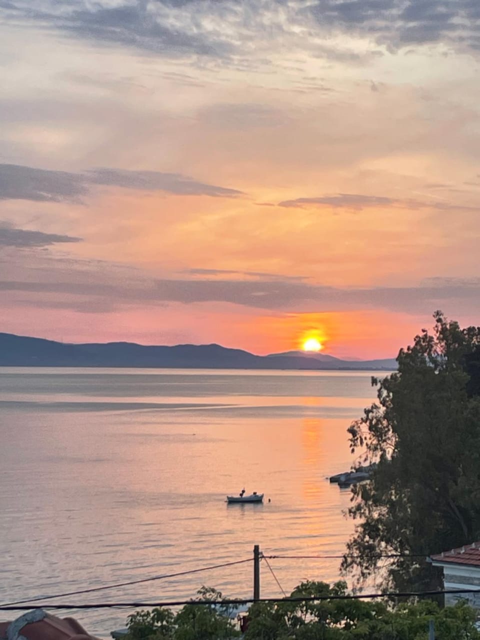 Natural landscape, Sea view, Sunset