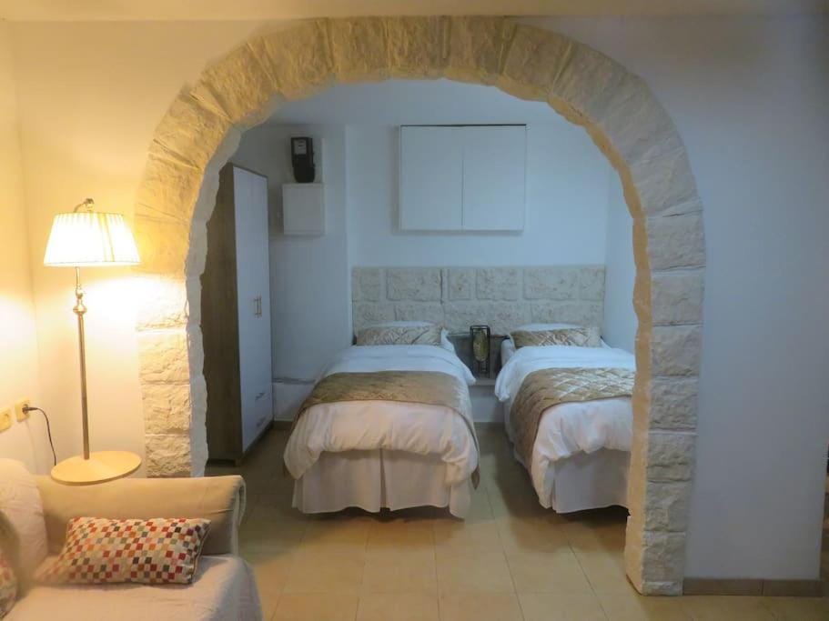 Two stand-alone flats on the cliff with wild animals, Galilee Sea & Mountains View Apartment in North District