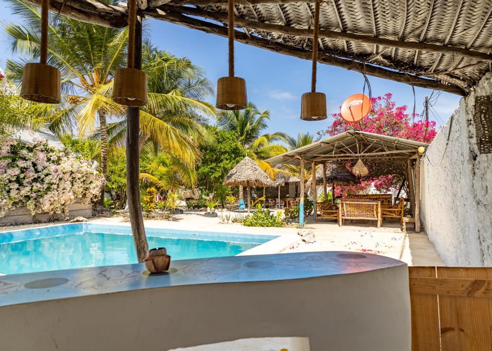 Lounge or bar, Pool view, Swimming pool