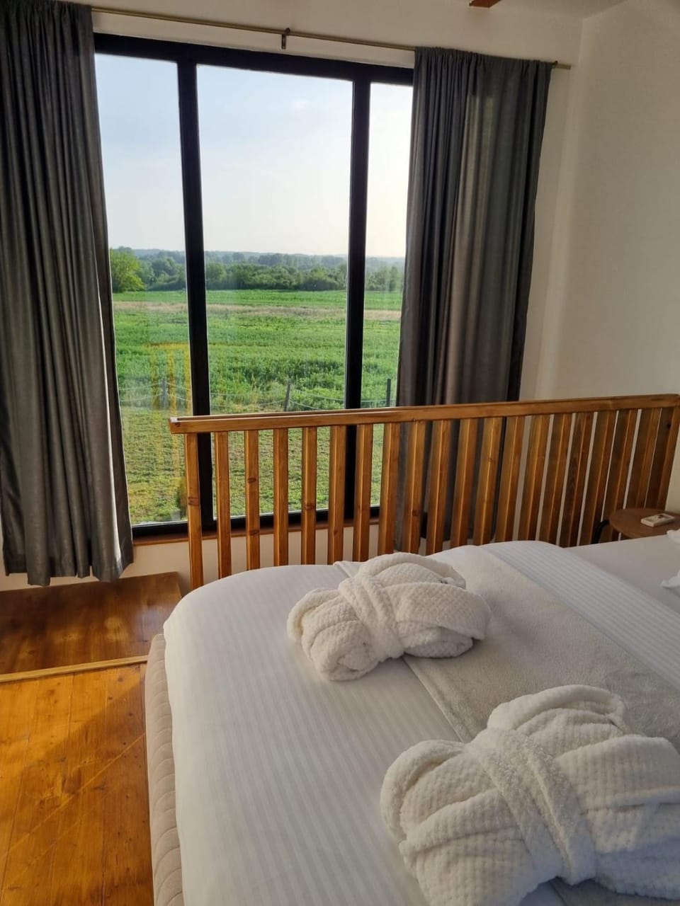 Bed, Natural landscape, View (from property/room), Photo of the whole room, Bedroom