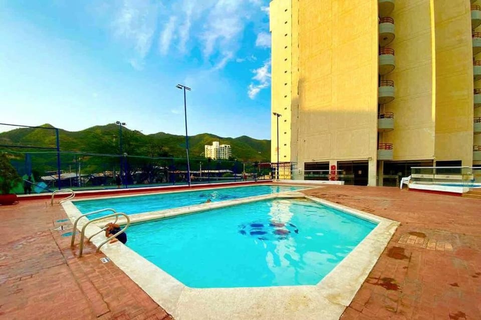 Acogedor apartamento Rodadero Santa Marta con vista al Lago Apartment in Gaira