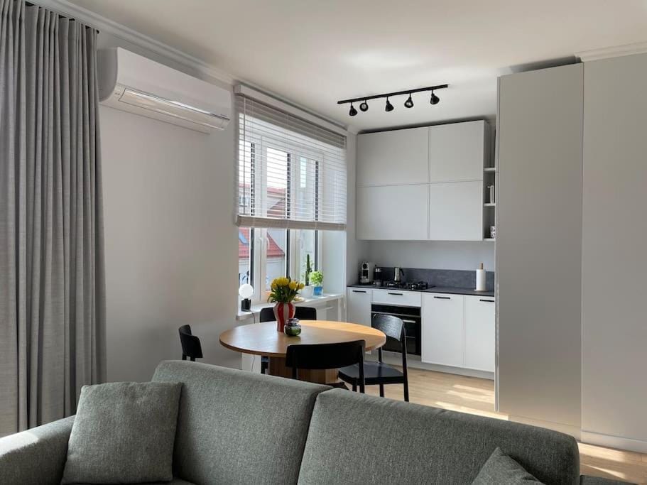 Oldtown Apt w/Balcony, free Pkg Apartment in Klaipėda