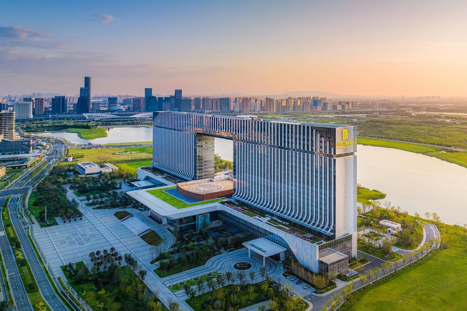 Property building, Day, Bird's eye view, Lake view