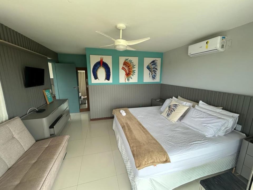 Bed, TV and multimedia, Photo of the whole room, Bedroom, air conditioner