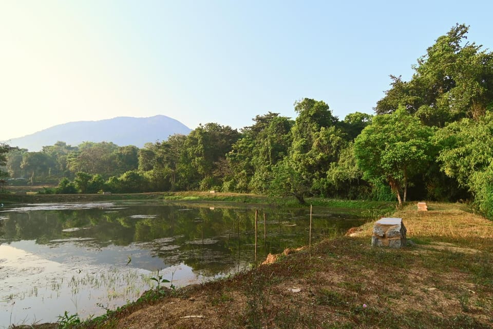 Natural landscape, Lake view