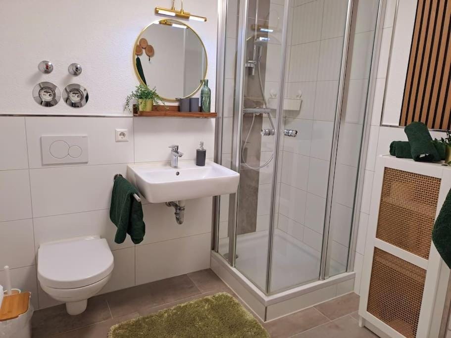 Shower, Toilet, Bathroom, towels