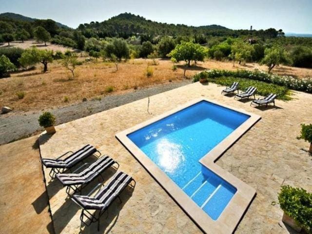 Natural landscape, Pool view, Swimming pool