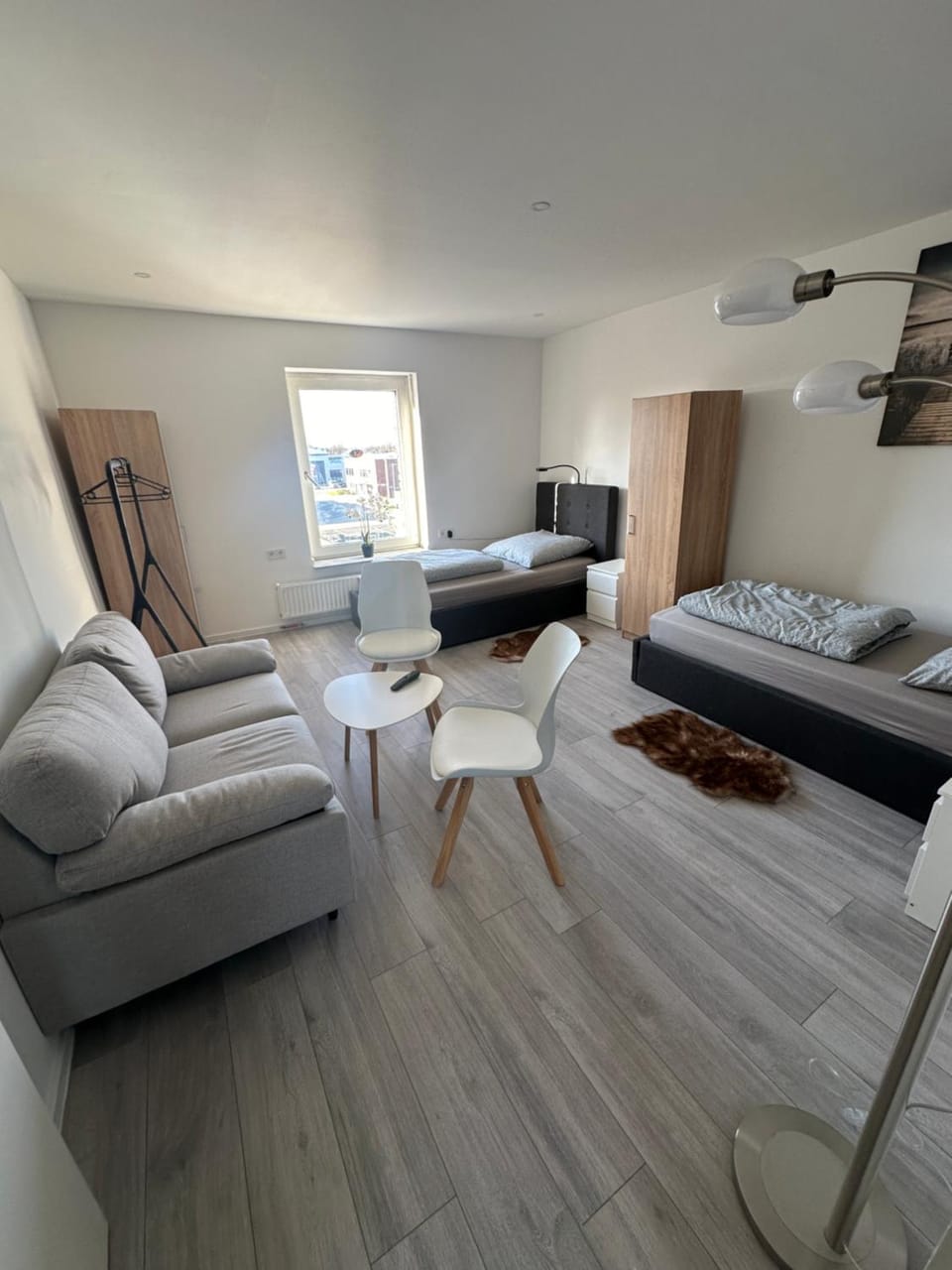 Living room, Seating area, Bedroom