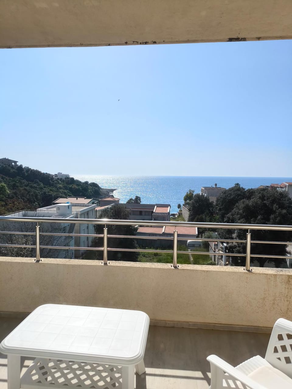 Patio, Day, Natural landscape, View (from property/room), Balcony/Terrace, Mountain view, Sea view