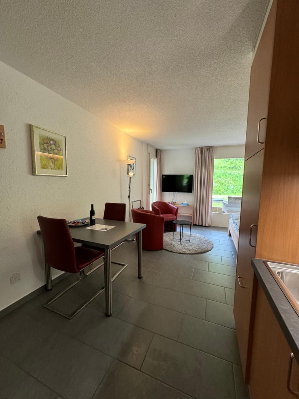 Studio Blitzingen, Castle A1 Apartment in Canton of Valais