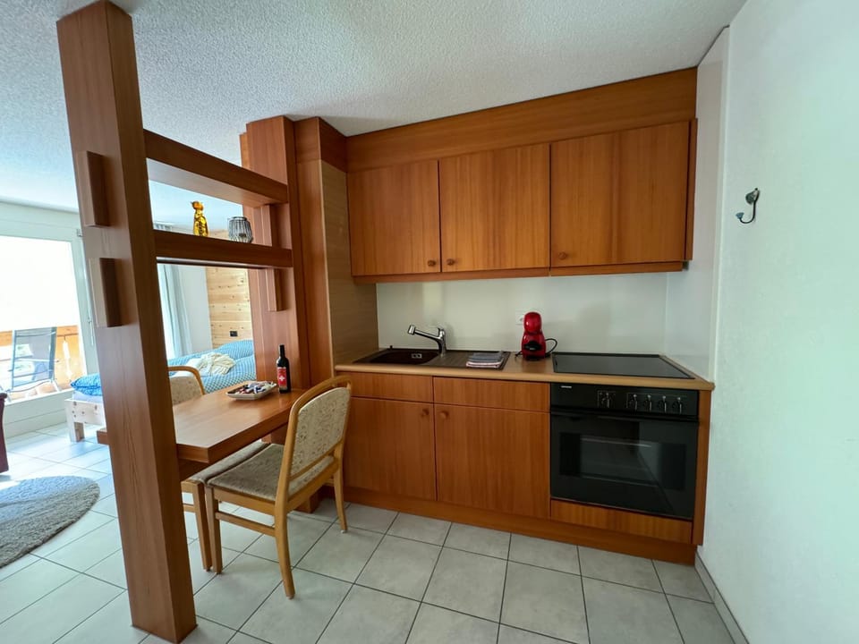 Studio Blitzingen, Castle B1 Apartment in Canton of Valais