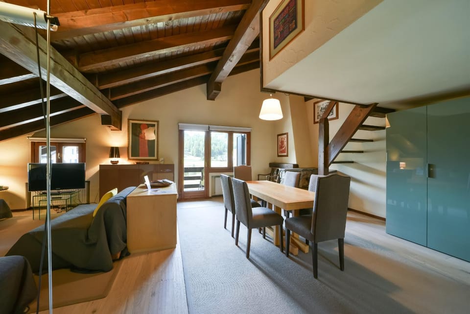 Chesa Ste Attic - Celerina Apartment in Saint Moritz