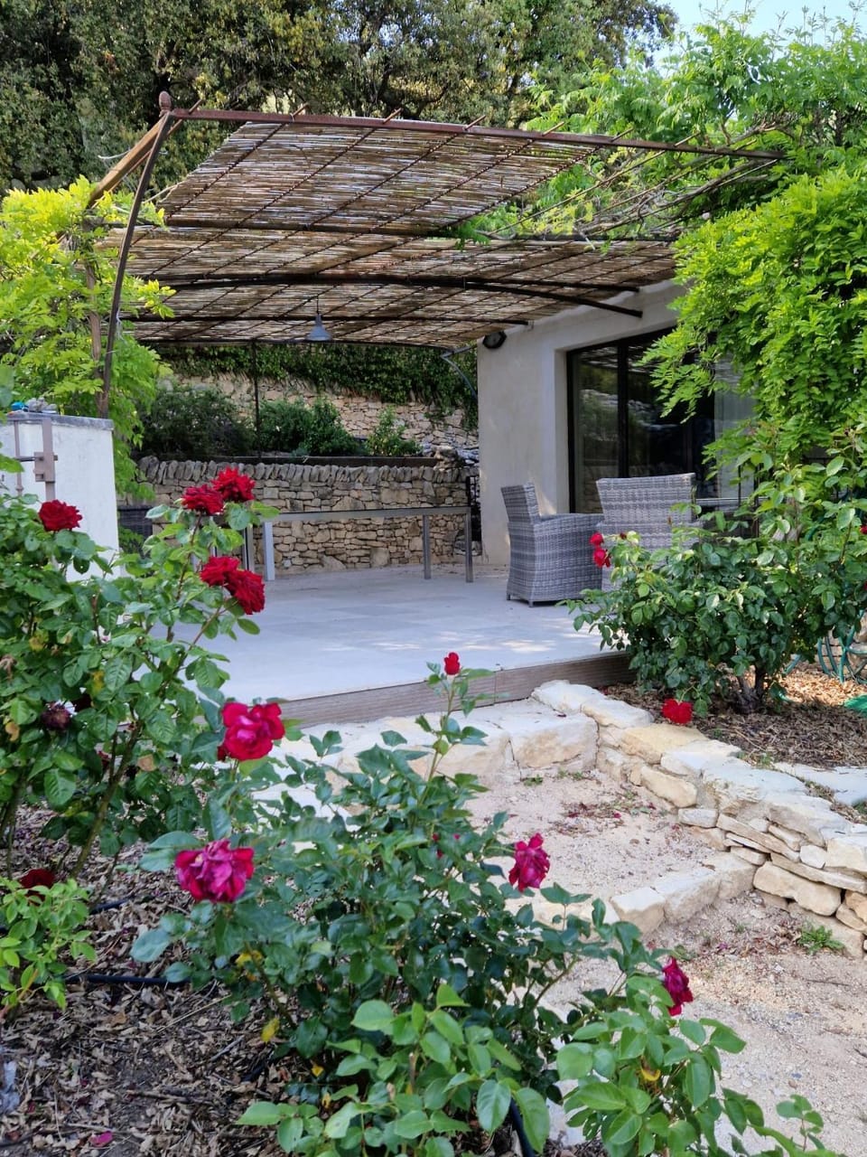 Patio, Garden view