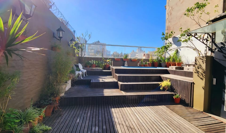 SanTelmo Casona Única 4Pisos Full Terraza Piscina Quincho Parrilla Ascensor 2Jacuzzis Sauna 7Dorm 6Baños House in Buenos Aires