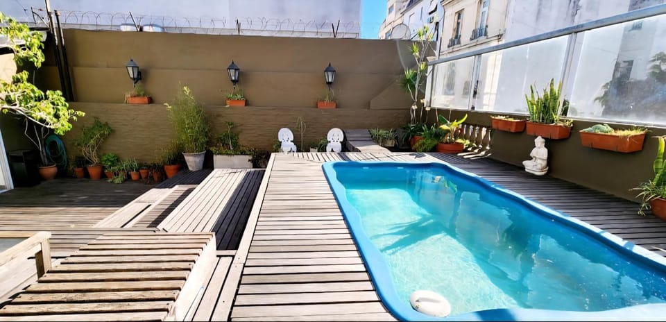 SanTelmo Casona Única 4Pisos Full Terraza Piscina Quincho Parrilla Ascensor 2Jacuzzis Sauna 7Dorm 6Baños House in Buenos Aires