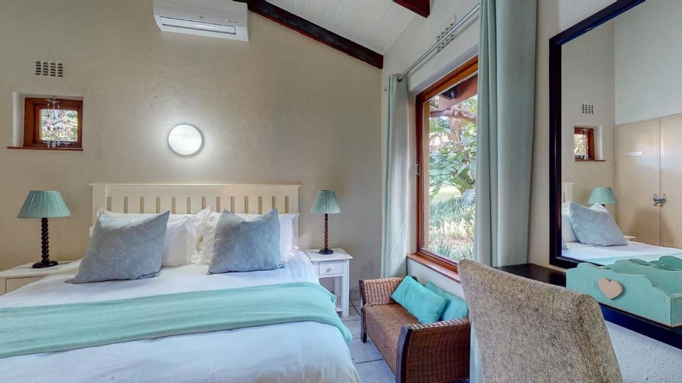 Bed, Bedroom, air conditioner