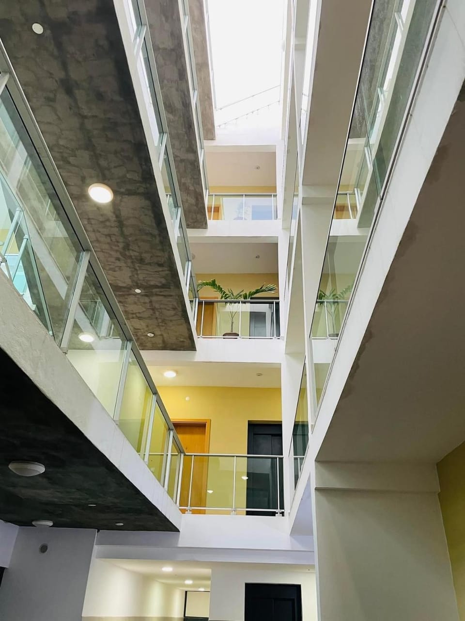 Property building, Off site, Inner courtyard view