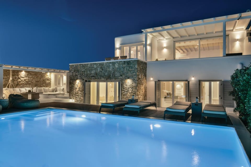 "Short walk to 4 beaches" villa, by CalypsoSunsetVillas Villa in Mykonos, Mikonos 846 00, Greece