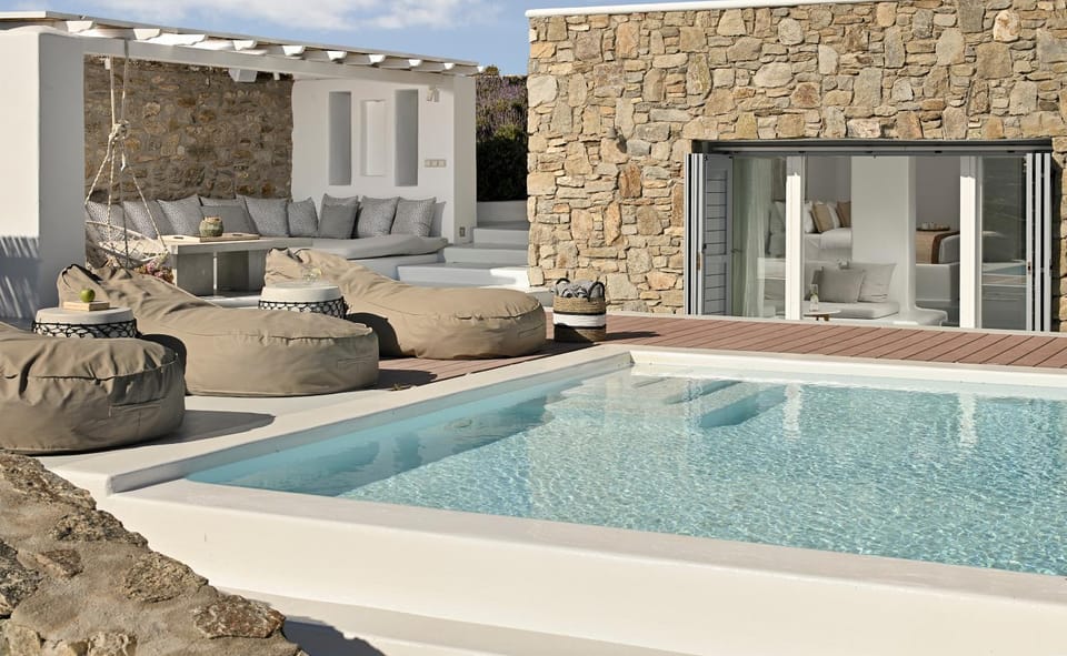 "Short walk to 4 beaches" villa, by CalypsoSunsetVillas Villa in Mykonos, Mikonos 846 00, Greece