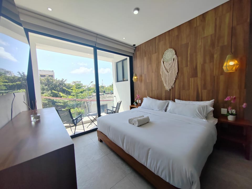 Bed, Balcony/Terrace, Bedroom
