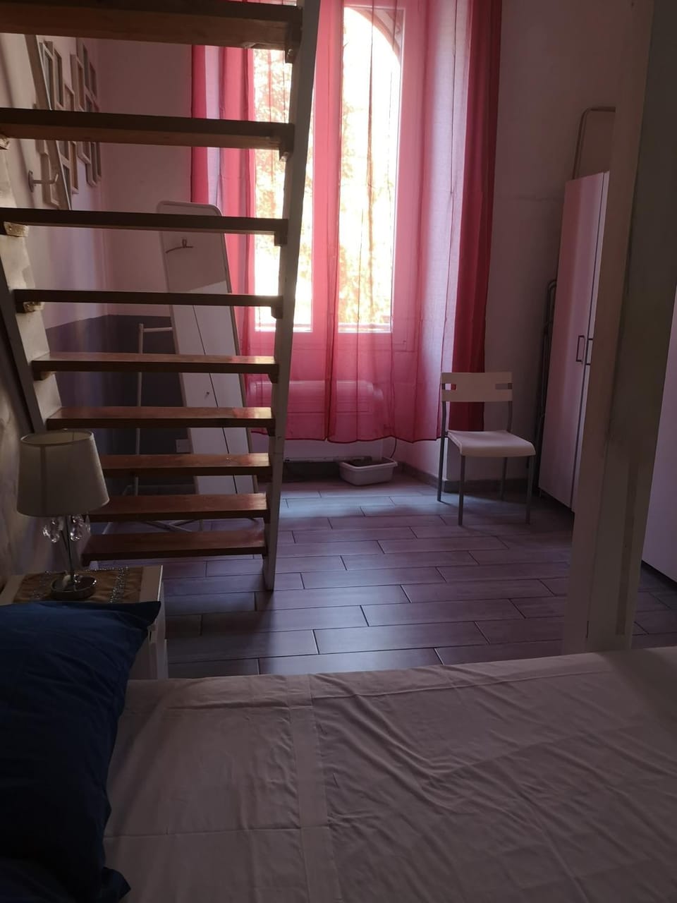 Photo of the whole room, bunk bed