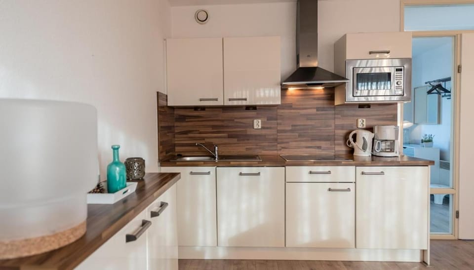 Waddenzicht 71 Ameland - tolle FerienwWohnung mit großer Dachterrasse für bis zu 4 Personen - Haustiere herzlich willkommen, strandnah Apartment in Friesland, Netherlands