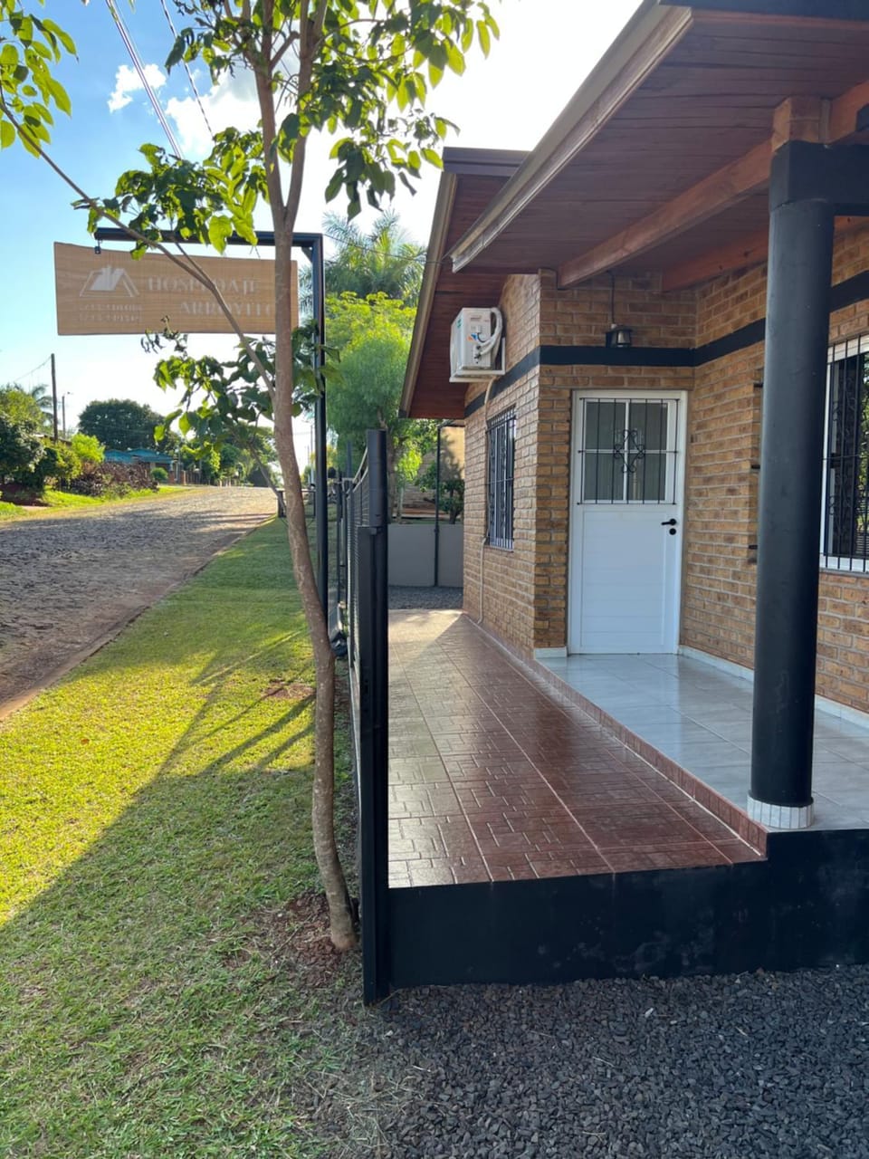 Property building, Patio