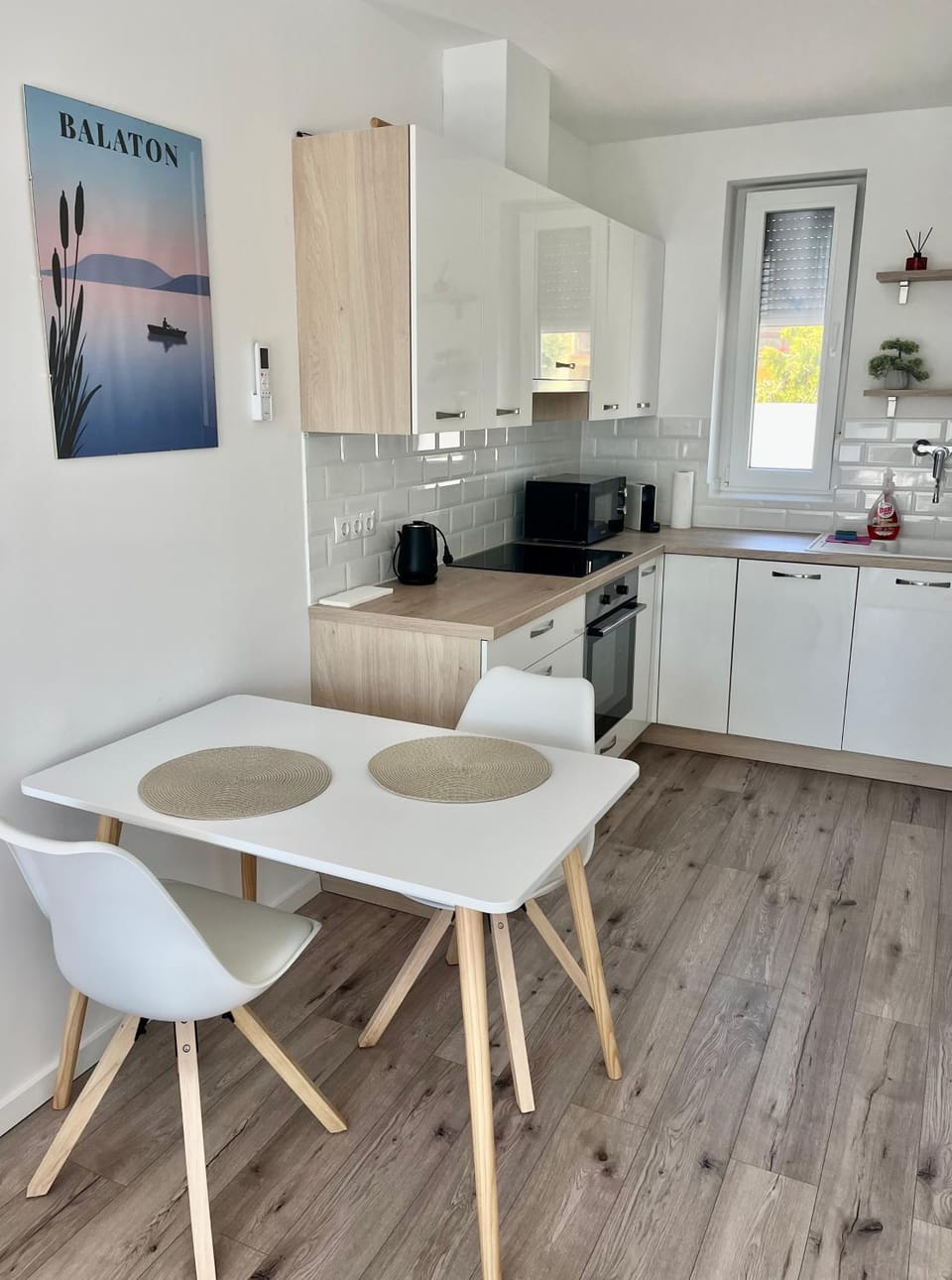 Kitchen or kitchenette, Dining area, oven, stove