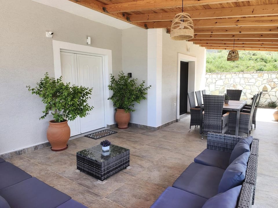 Patio, Seating area, Garden view