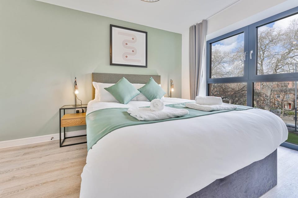 StayZeni, Hardwick House Derby Lovely 2 Bed Flat Apartment in Derby