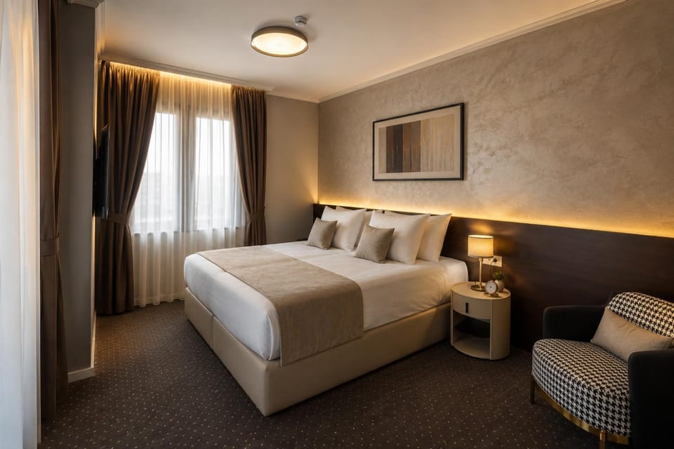 Bed, Bedroom