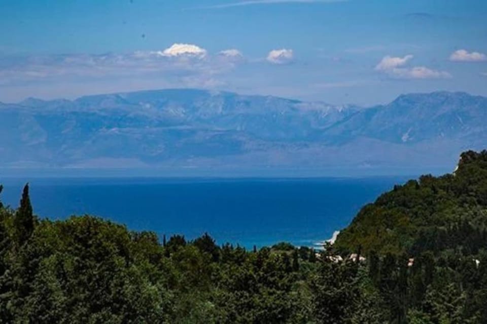 Natural landscape, Mountain view, Sea view