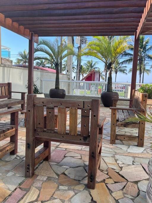 Apartamento pé na areia em Bertioga. Apartment in Bertioga