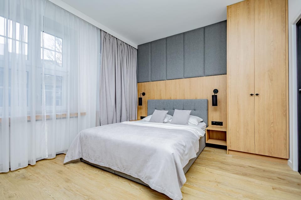 Bed, Photo of the whole room, Bedroom, wardrobe