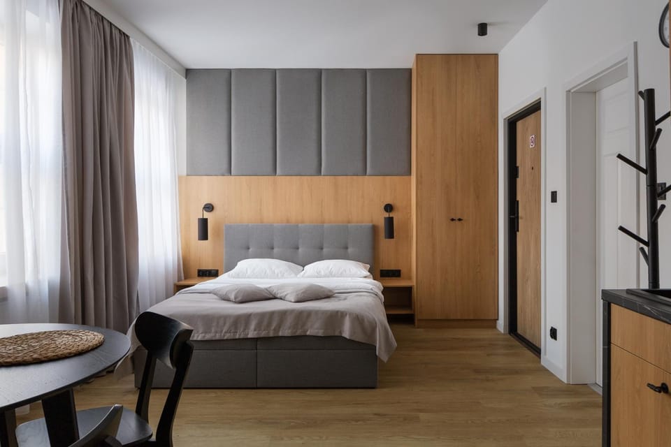 Bed, Photo of the whole room, Bedroom, wardrobe