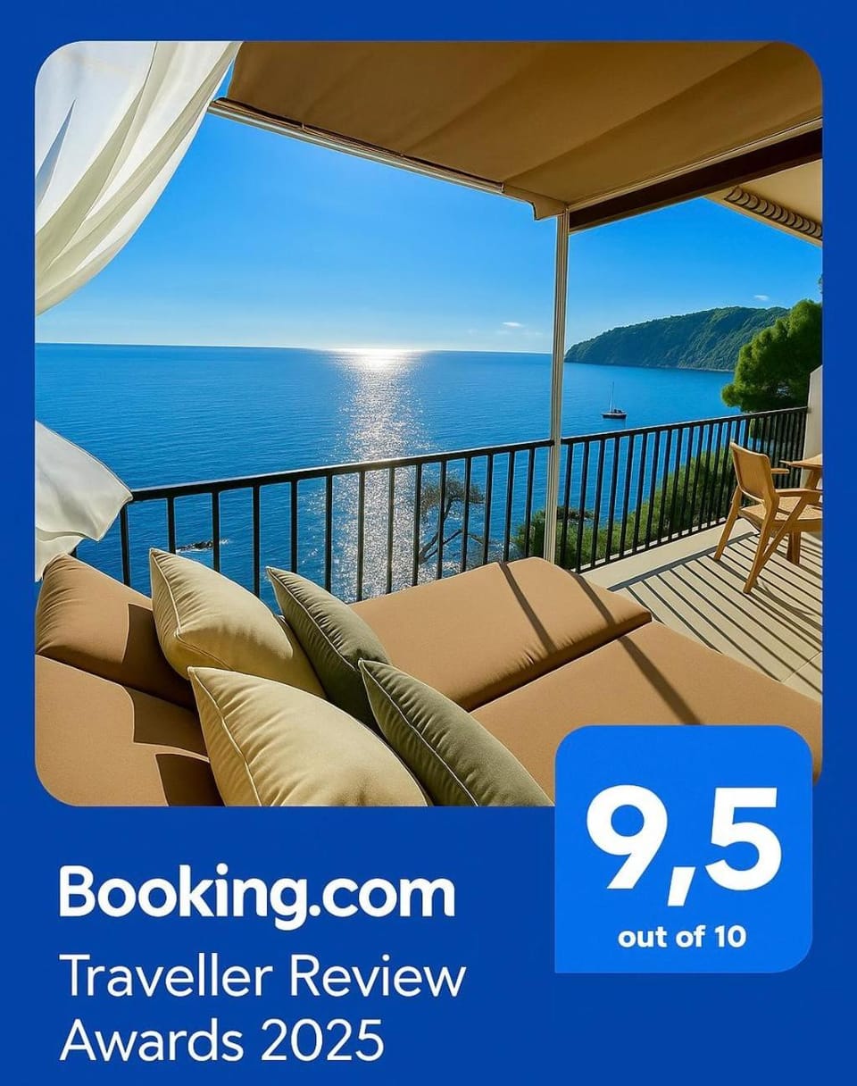 Natural landscape, View (from property/room), Balcony/Terrace, Sea view